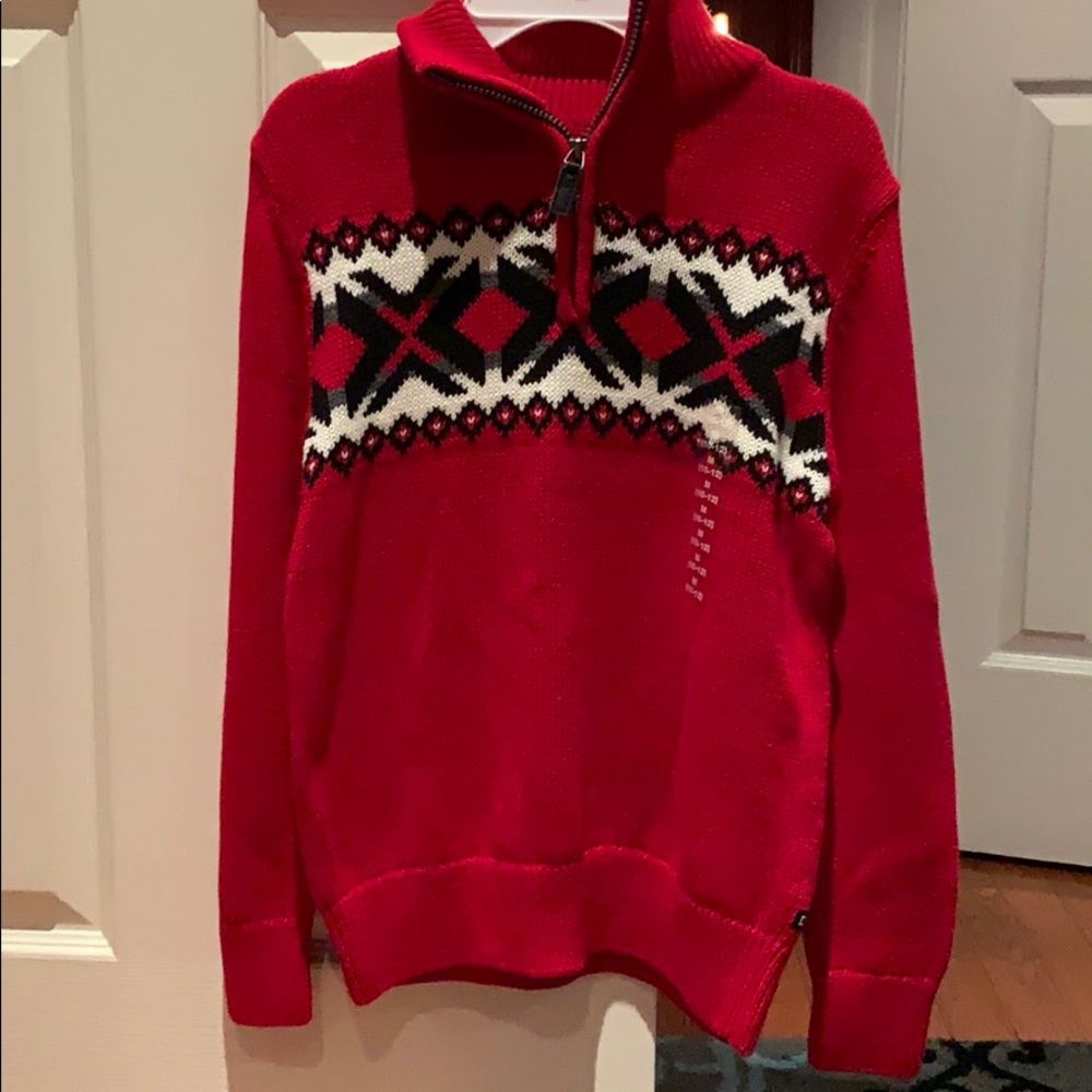 never worn chaps sweater.